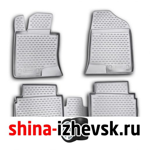Коврик Autofamily коврик в салон полиуретановый черный для HYUNDAI Sonata VI 2010- в Ижевске